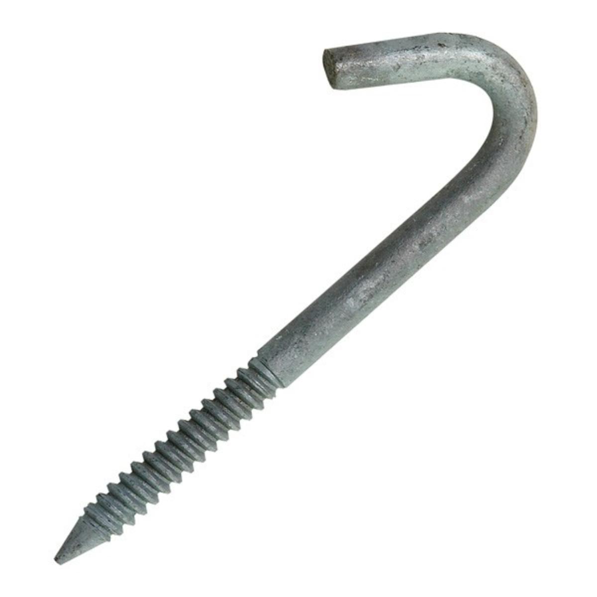 COACH SCREW J HOOK M12X150MM