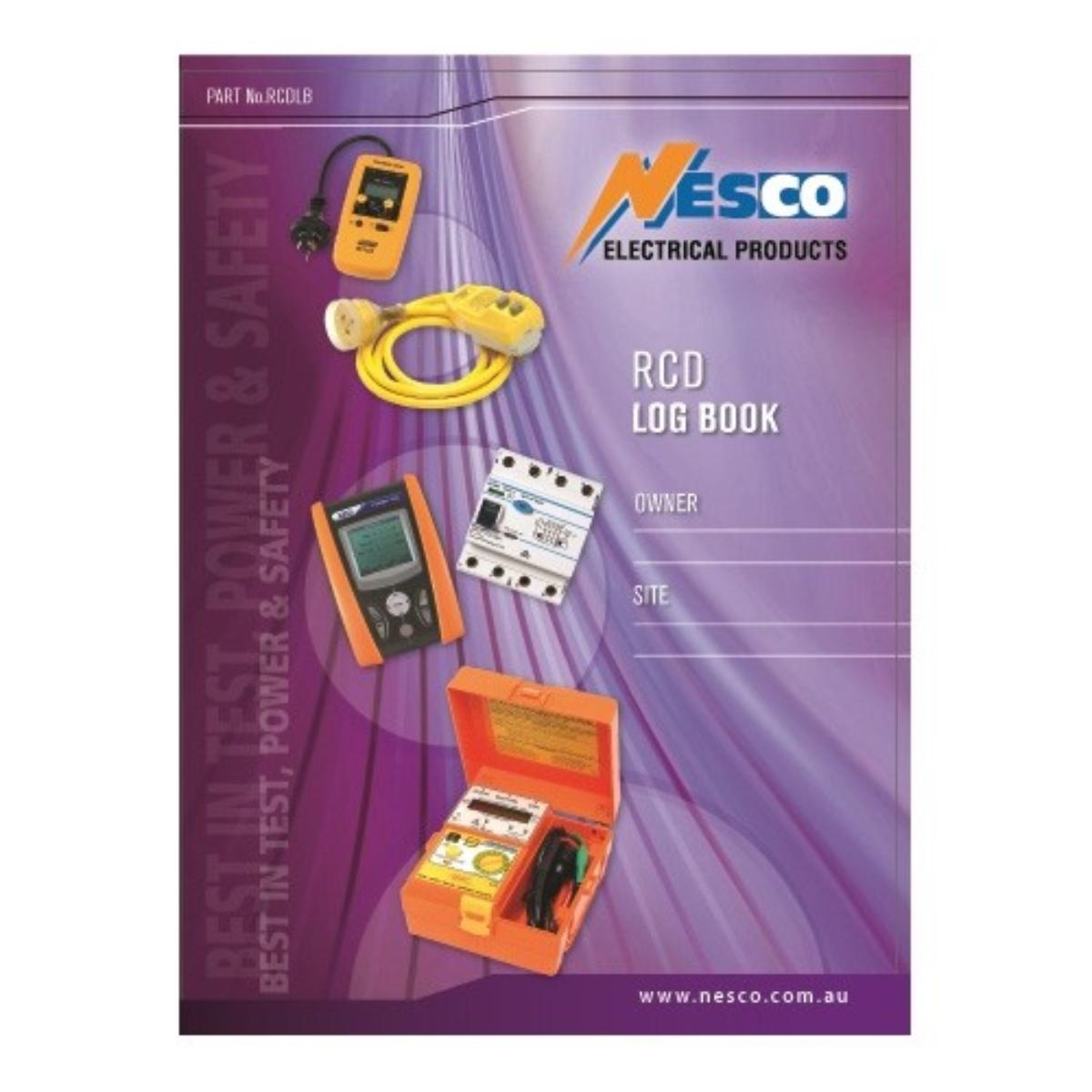 RCD LOG BOOK