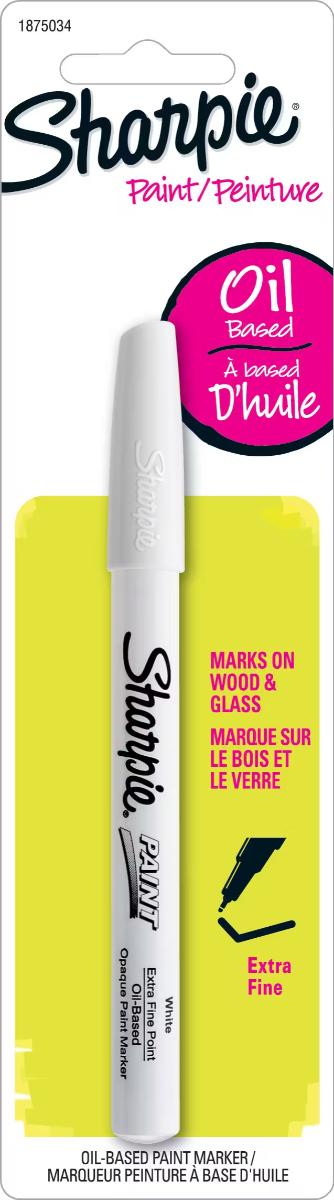 SHARPIE PAINT EXTRA FINE MARKER WHITE