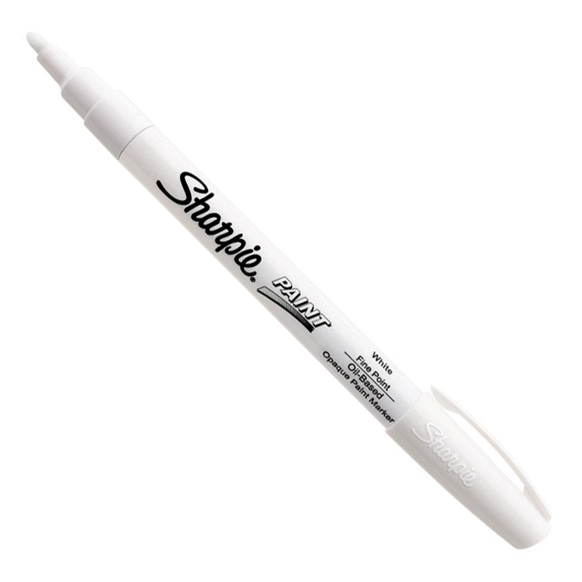 SHARPIE PAINT FINE MARKER WHITE