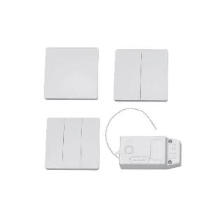 3 GANG WIRELESS RETRACTIVE SWITCH WHT 3 GANG WIRELESS RETRACTIVE SWITCH WHT