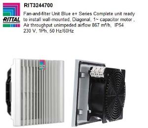 FAN + FILTER UNIT BLUE E+ SERIES 867M/H FAN + FILTER UNIT BLUE E+ SERIES 867M/H