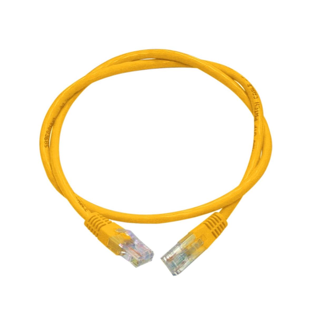 PATCHLEAD CAT5E UTP 5MTR YELLOW