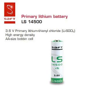 SAFT LITHIUM THIONYL CHLORIDE AA BATTERY SAFT LITHIUM THIONYL CHLORIDE AA BATTERY