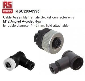 CONN PLUG ELEC RND/RIGHT ANGLE 4 PIN CONN PLUG ELEC RND/RIGHT ANGLE 4 PIN