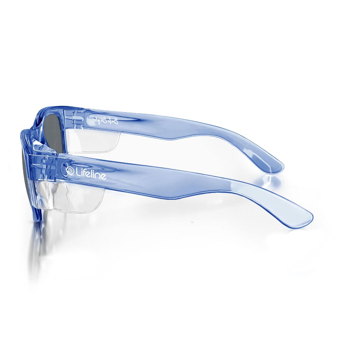 CLASSIC SAFE GLASSES BLU FRAME POLA LENS