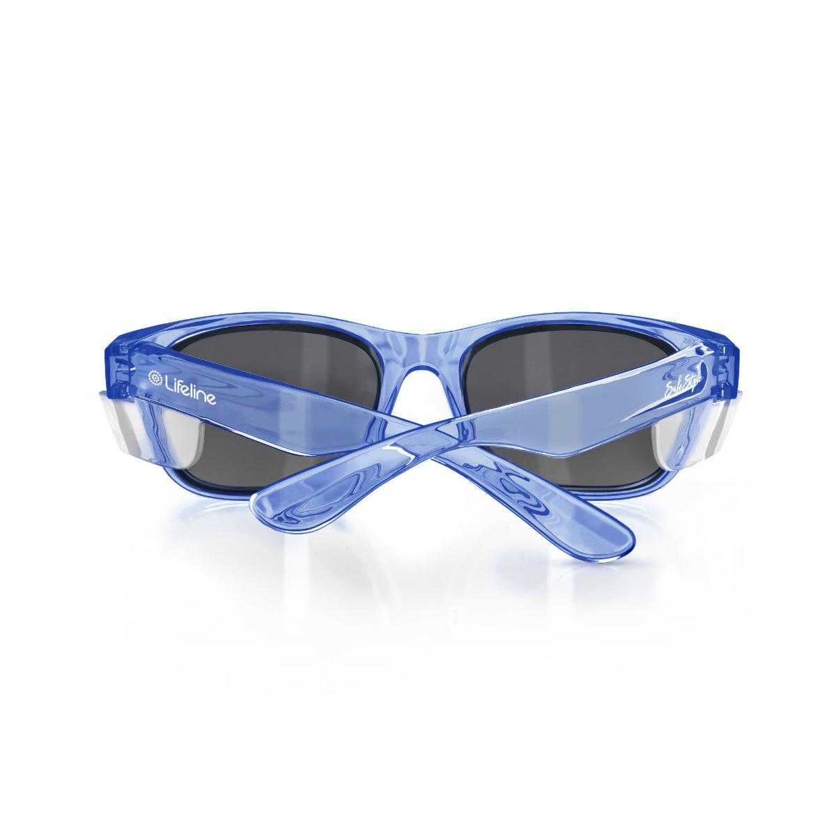 CLASSIC SAFE GLASSES BLU FRAME POLA LENS