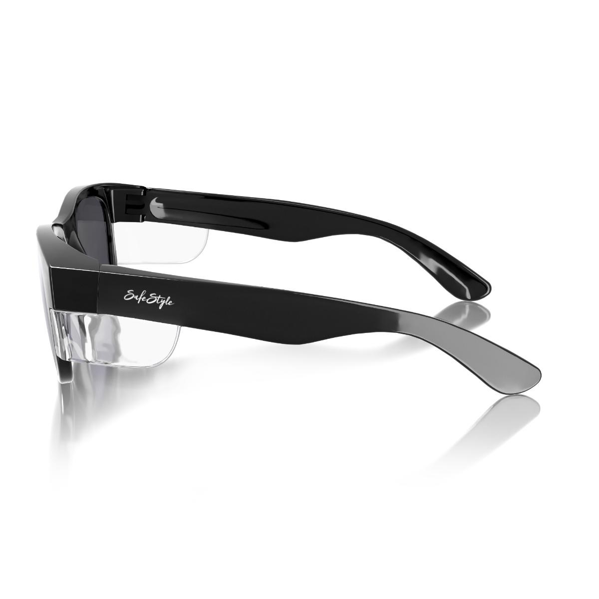 CLASSIC SAFE GLASSES BLK FRAME POLA LENS