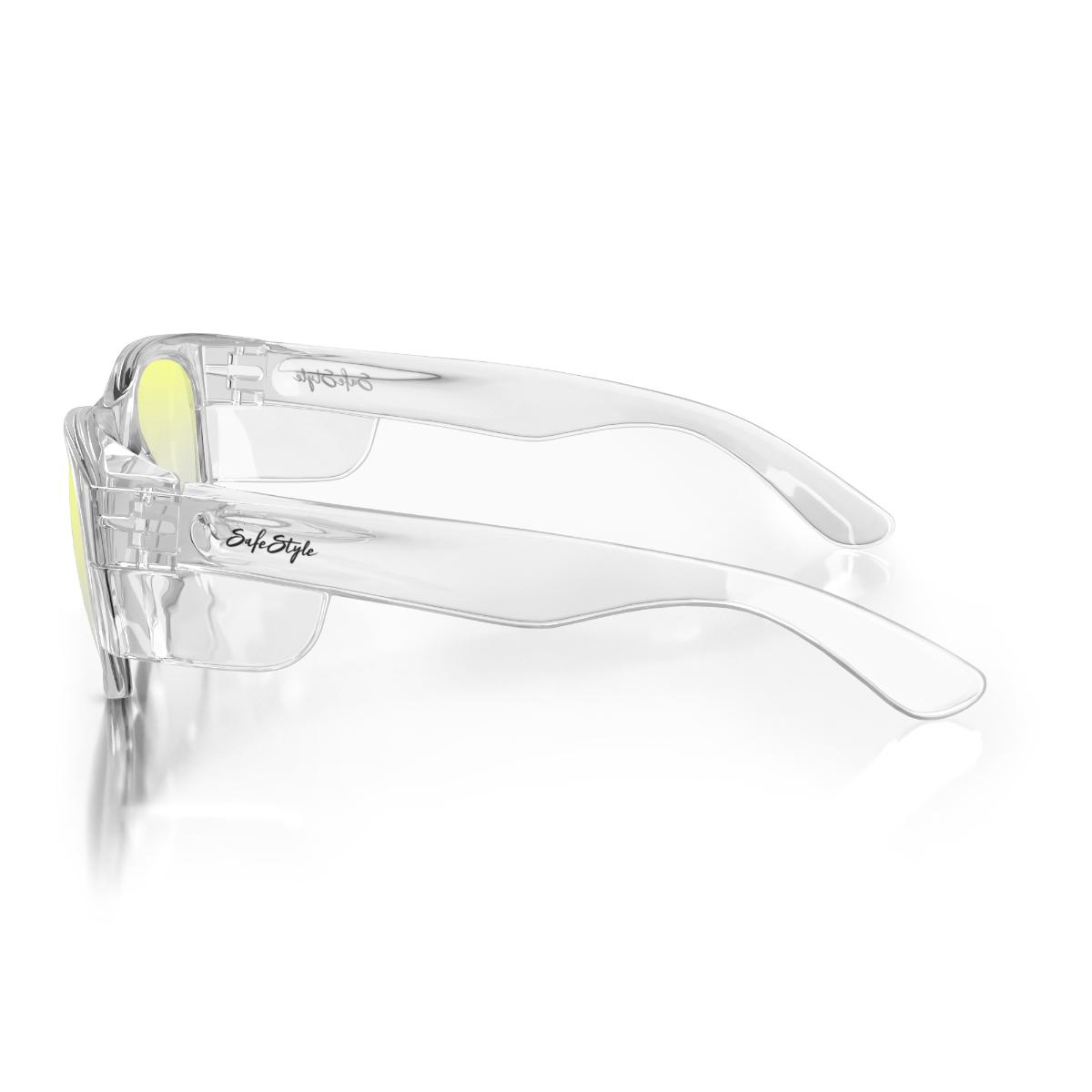 CLASSIC SAFE GLASSES CLR FRAME YELL LENS