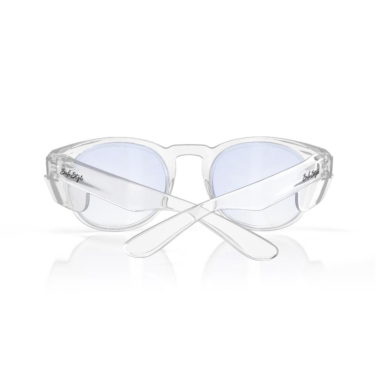 CRUISERS SAFE GLASSES CLR FRAME BLU LENS