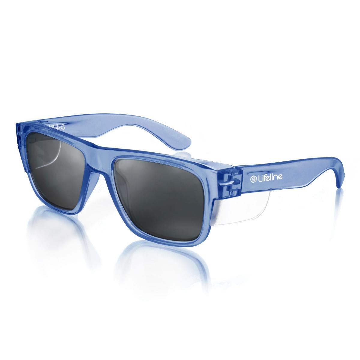 FUSIONS SAFE GLASSES BLU FRAME POL LENS