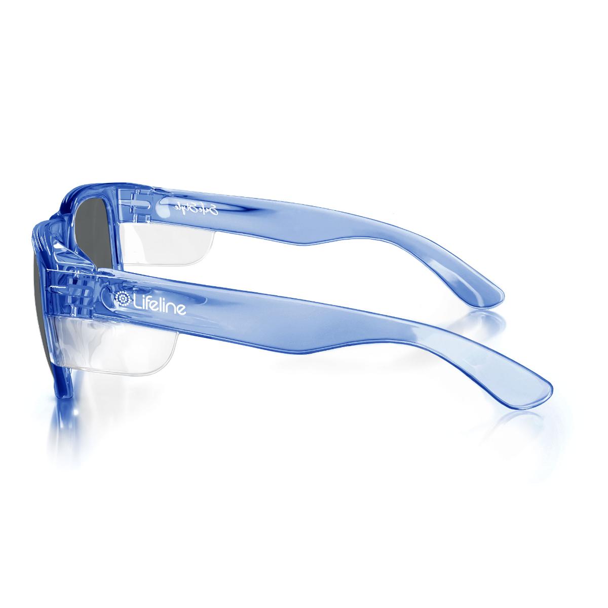 FUSIONS SAFE GLASSES BLU FRAME POL LENS