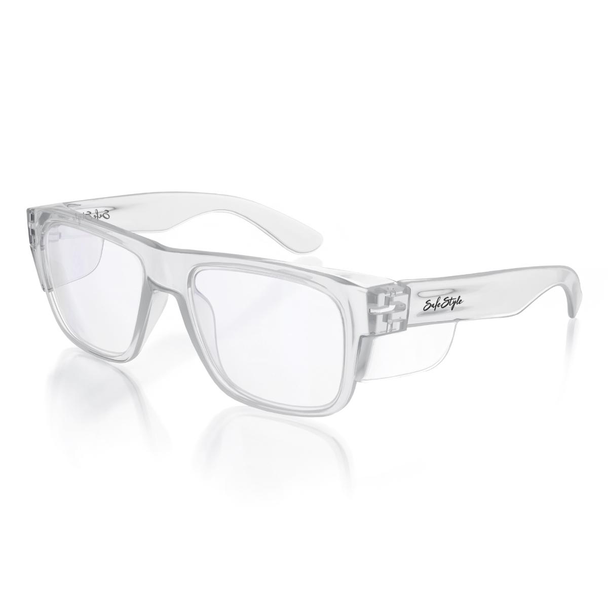 FUSIONS SAFE GLASSES CLR FRAME CLR LENS