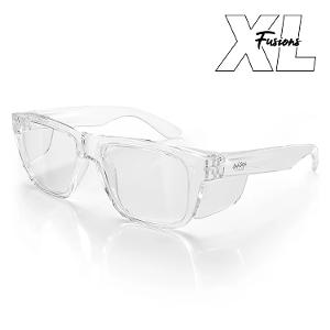SAFETY GLASSES CLEAR FRAME CLEAR LENS SAFETY GLASSES CLEAR FRAME CLEAR LENS