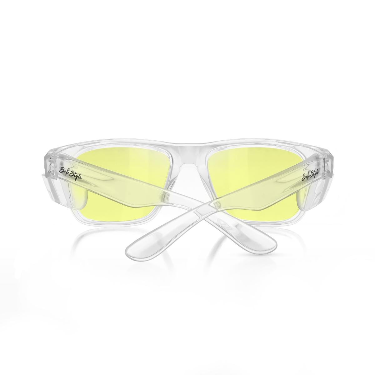 FUSIONS SAFE GLASSES CLR FRAME YELL LENS