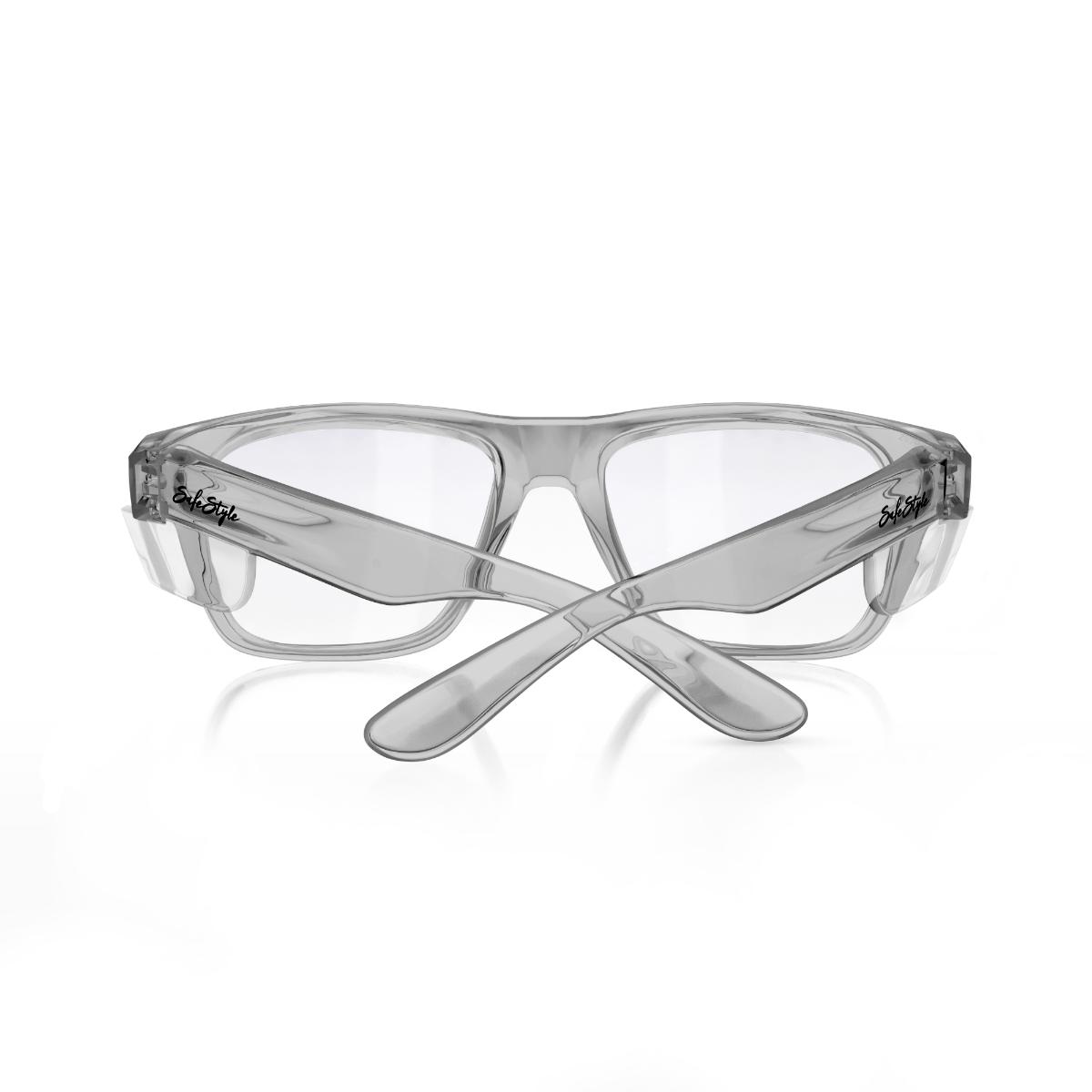 FUSIONS SAFE GLASSES GRA FRAME CLR LENS