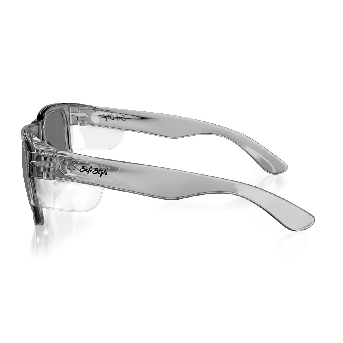 FUSIONS SAFE GLASSES GRA FRAME TINT LENS