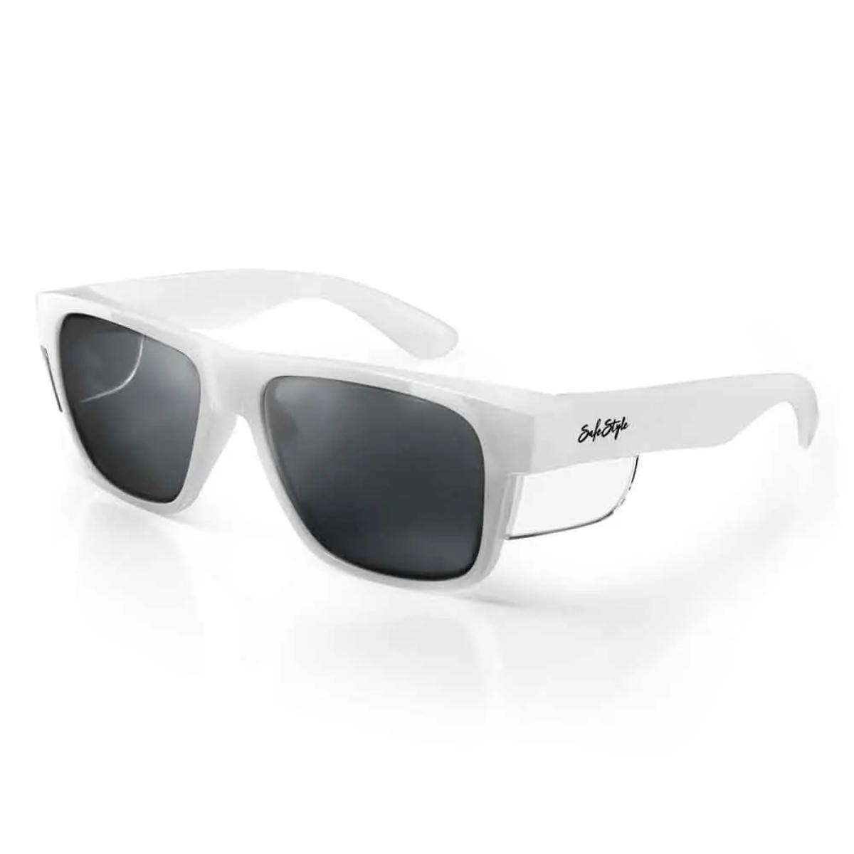 FUSIONS SAFE GLASSES WHT FRAME POLA LENS