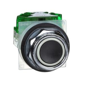 PUSHBUTTON OPERATOR FLUSH BLACK S/R 1N/O PUSHBUTTON OPERATOR FLUSH BLACK S/R 1N/O