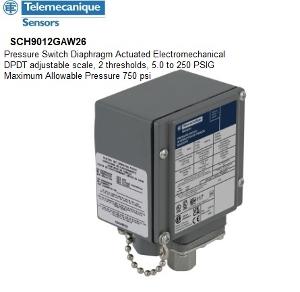PRESSURE SWITCH 34-1724KPA ADJUST SCALE PRESSURE SWITCH 34-1724KPA ADJUST SCALE