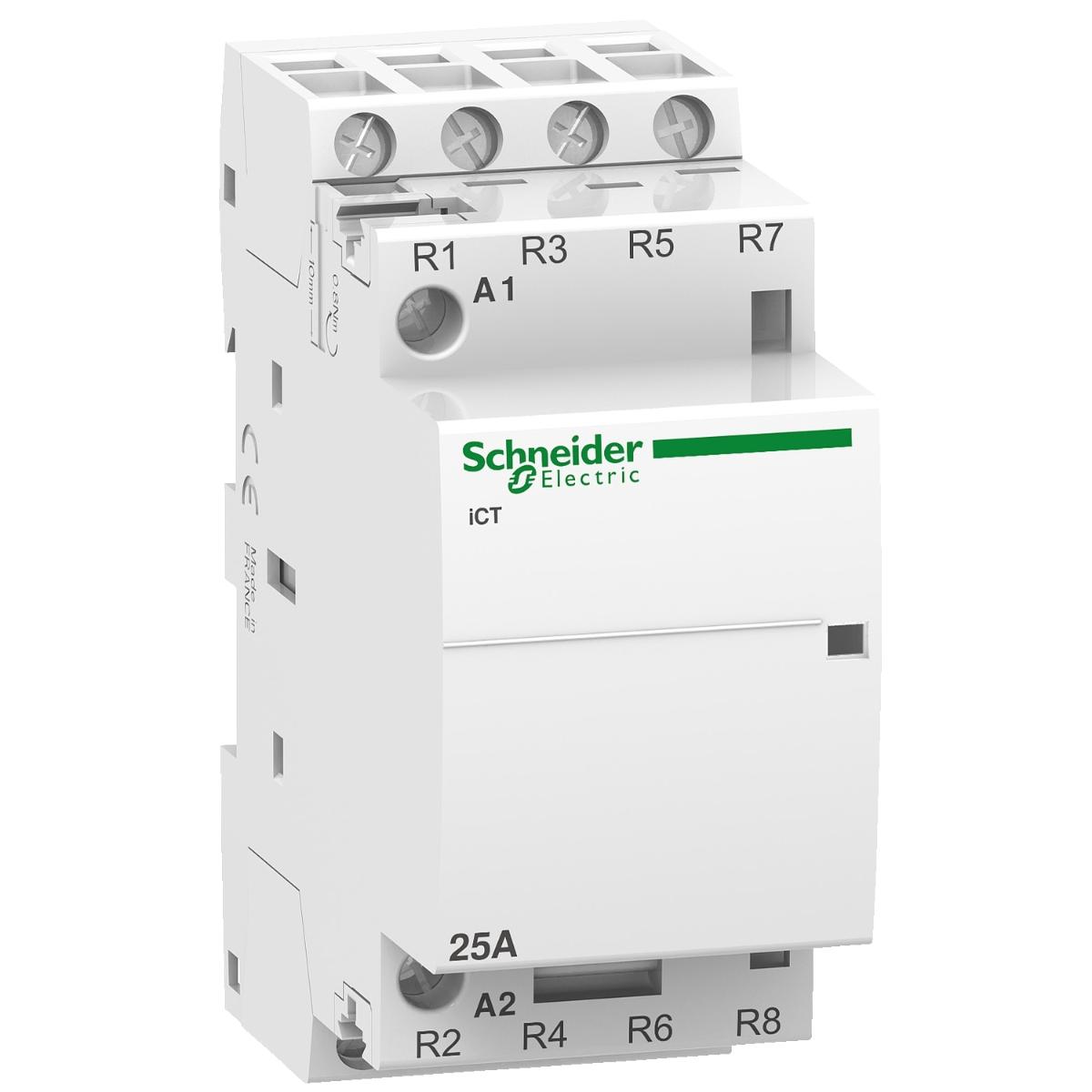 DIN CONTACTOR 4N/C CONTACTS 24VAC 25A