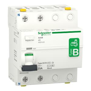 RCCB 2P 25A 30MA 10KA CL B 4MODULE RCCB 2P 25A 30MA 10KA CL B 4MODULE