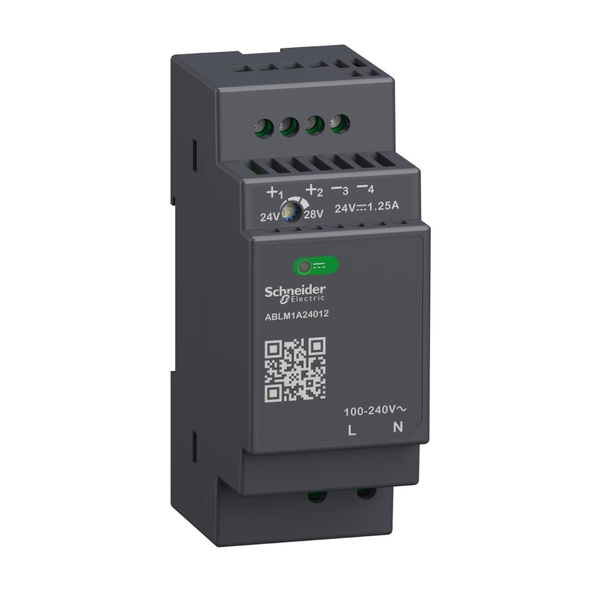 POWER SUPPLY 24V 1.2A MODULAR