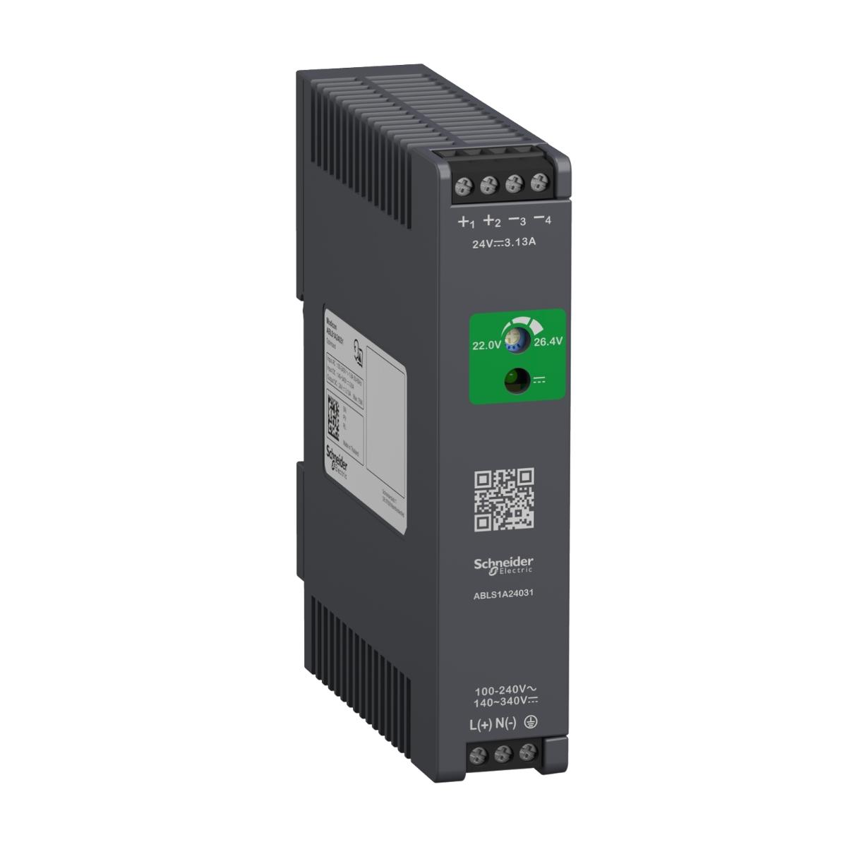 REGUL PWR SUP 1P 240/24V 3.1A OPTIMIZED