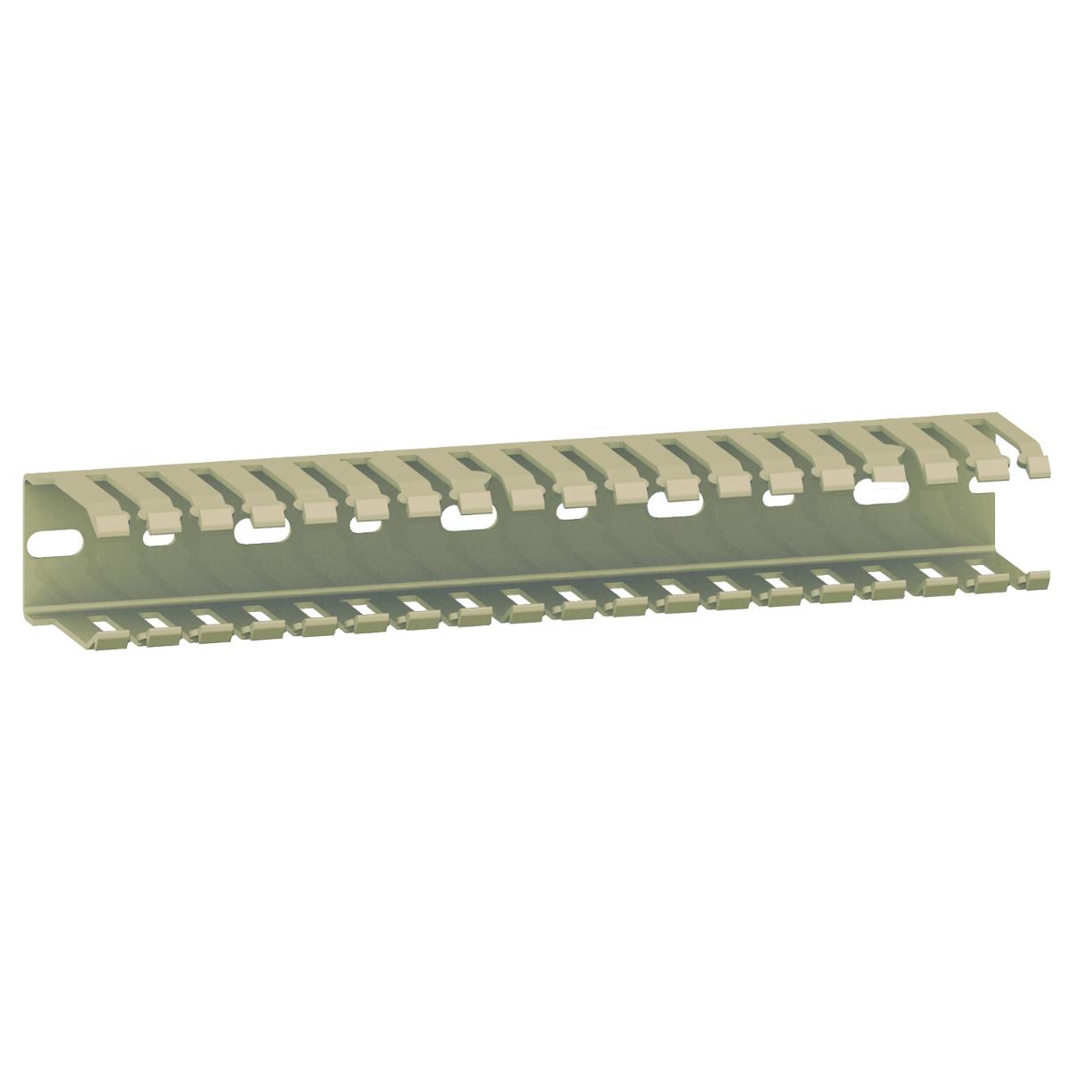 OPEN SLOT DUCT LESS LID 25X50MM 2MTR GY