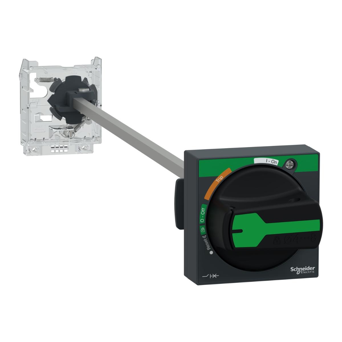 EXT ROTARY HANDLE KIT IP54 BLK HDL GV2P