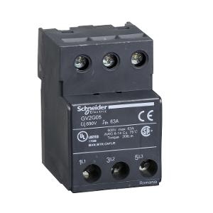 TERMINAL BLOCK 3P 63A FOR GV2 TERMINAL BLOCK 3P 63A FOR GV2