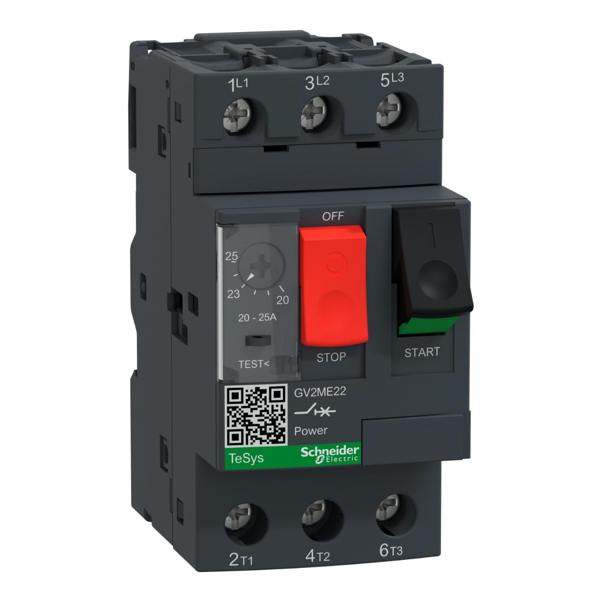 MOTOR CIRCUIT BREAKER TH-MAG 20.0-25.0A