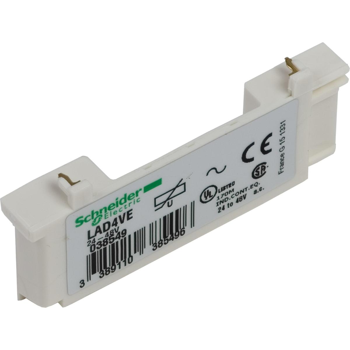 RC CIRCUIT SUPPRESSOR 110-240VAC D09-D38