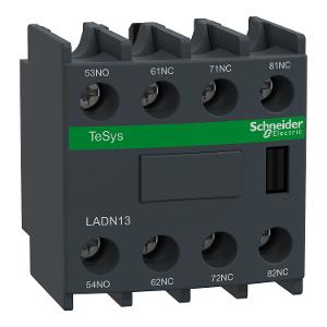 AUX CONTACT BLOCK FRONT MNT 1NO/3NC CONT AUX CONTACT BLOCK FRONT MNT 1NO/3NC CONT