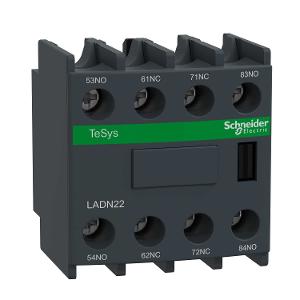 AUX CONTACT BLOCK FRONT MNT 2NO/2NC CONT AUX CONTACT BLOCK FRONT MNT 2NO/2NC CONT