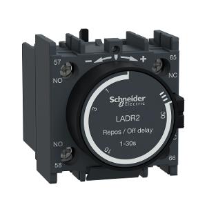 DELAY-OFF AUX CONT 1-30SEC FRONT 1NO/NC DELAY-OFF AUX CONT 1-30SEC FRONT 1NO/NC