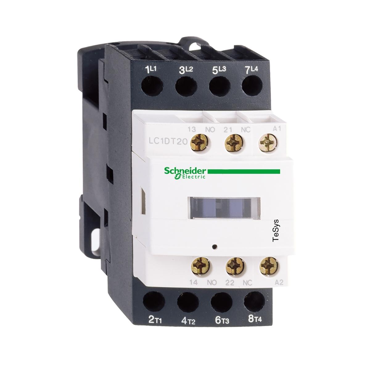 CONTACTOR 4P 25A AC1 24VDC COIL