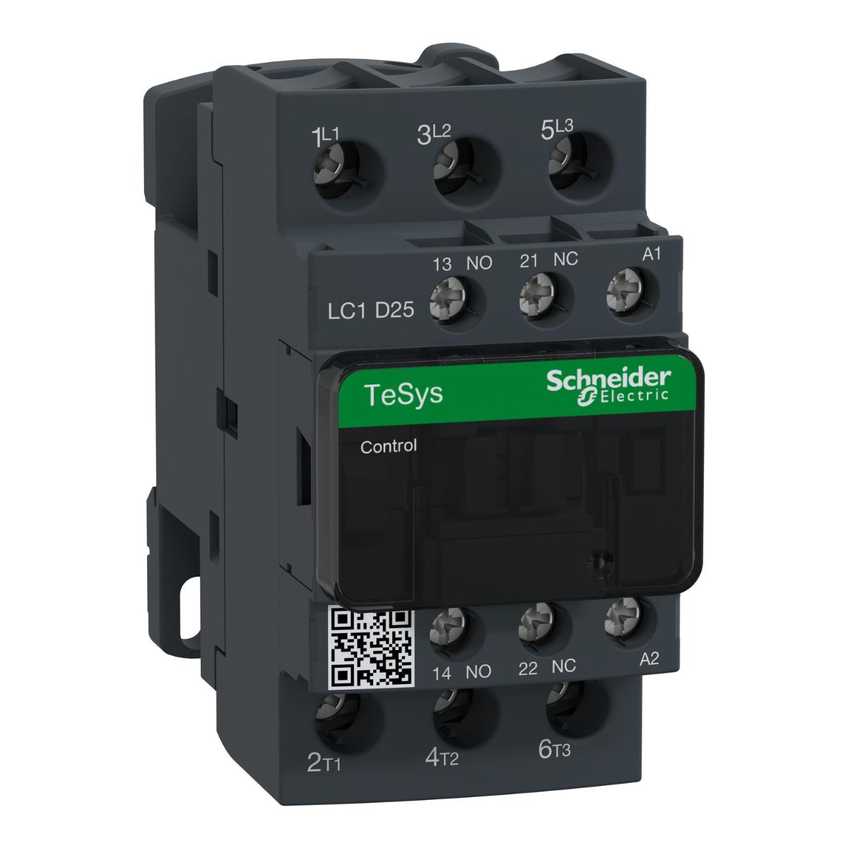 CONTACTOR 3P 25A AC3 11.0KW 110VAC COIL