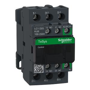CONTACTOR 3P 25A AC3 11.0KW 100-250VACDC CONTACTOR 3P 25A AC3 11.0KW 100-250VACDC