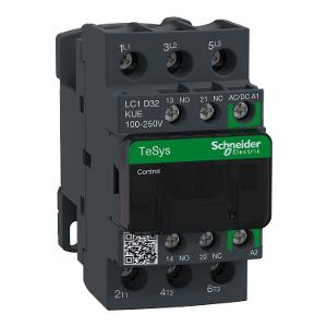 CONTACTOR 3P 32A AC3 15.0KW 100-250VACDC CONTACTOR 3P 32A AC3 15.0KW 100-250VACDC