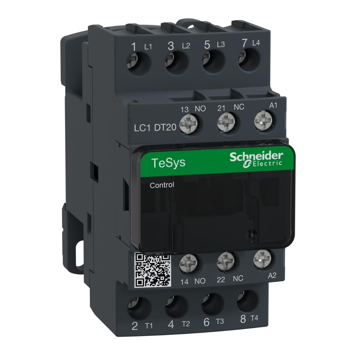 CONTACTOR 4P 20A AC1 240VAC COIL