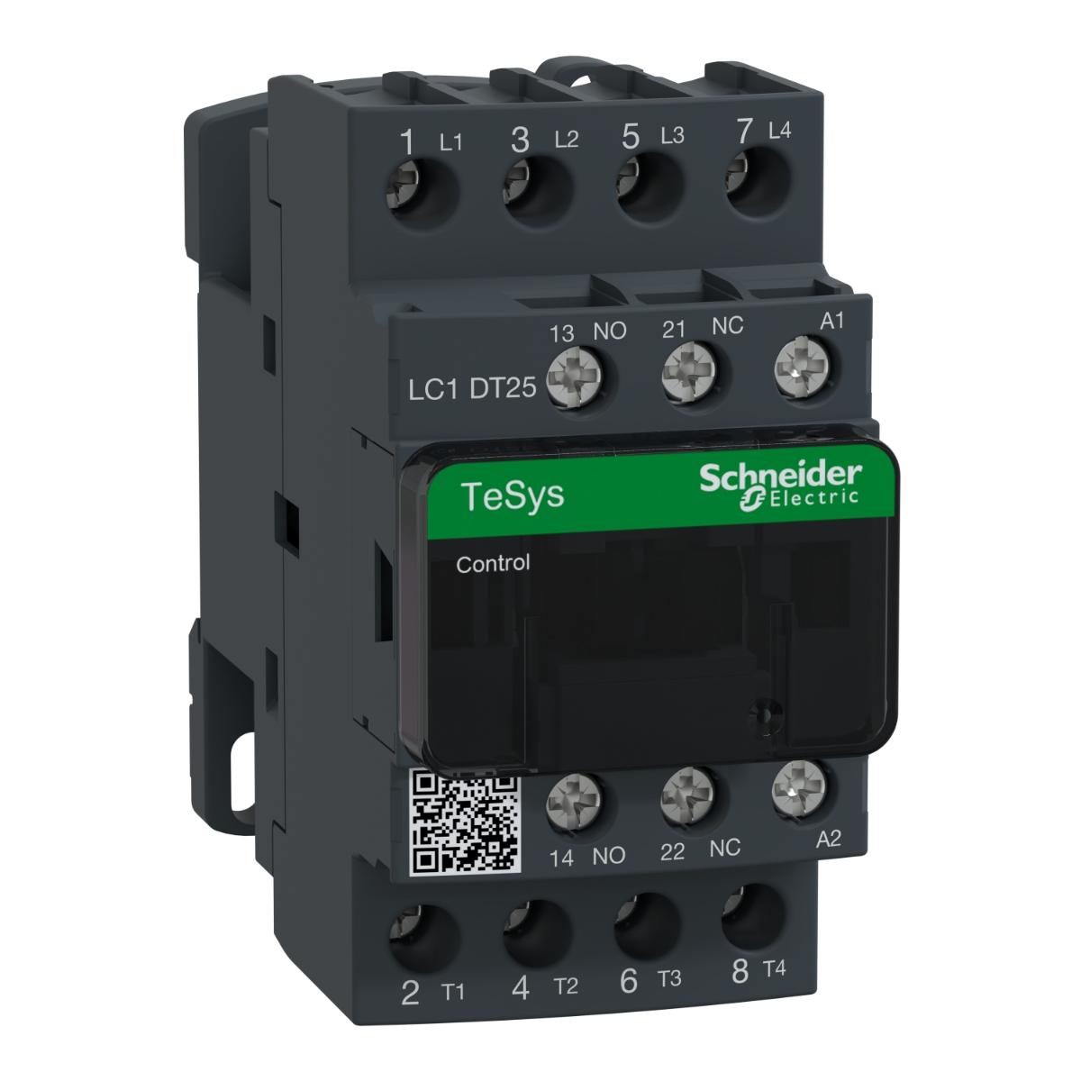 CONTACTOR 4P 25A AC1 240VAC COIL