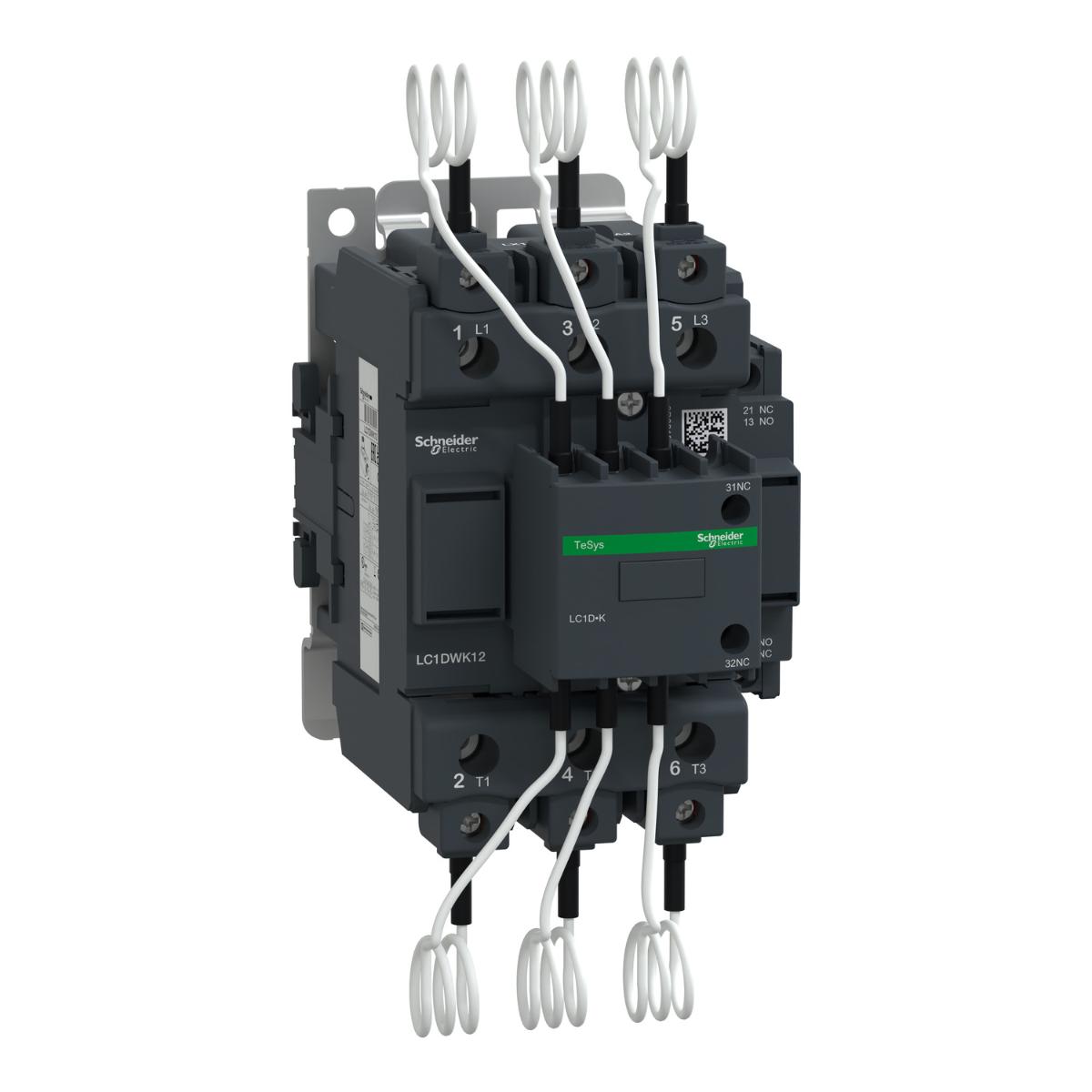 CAPACITOR CONTACTOR 63KVAR 110VAC COIL