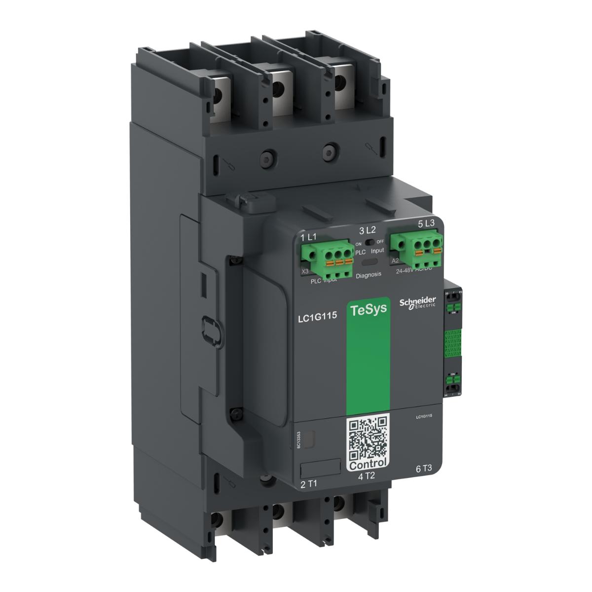 CONTACTORTESYSGIGA185 3P ADV 24-48V ACDC