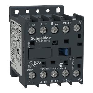 CONTACTOR 3P 6A AC3 2.2KW 415VAC COIL CONTACTOR 3P 6A AC3 2.2KW 415VAC COIL