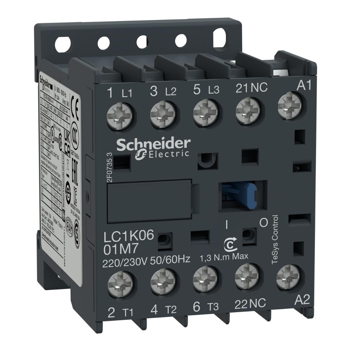 CONTACTOR 3P 9A AC3 4KW 415VAC COIL
