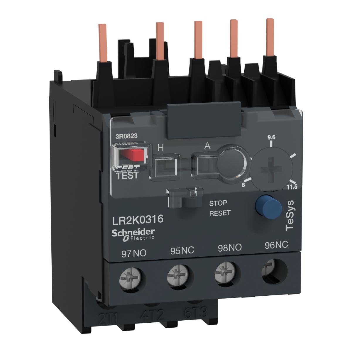THERMAL OVERLOAD RELAY 8-11.5A LC1K