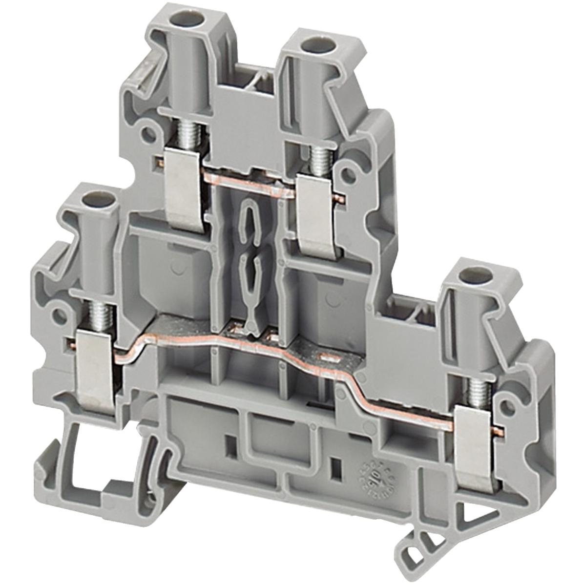 SCREW TERMINAL 2 LEVEL 4PTS 2 5MM2