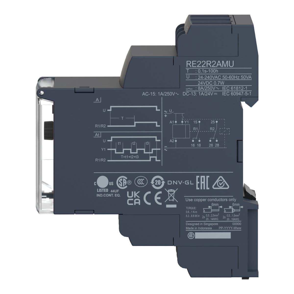 ON DELAY TIMER 24-240VACDC 0.05S-300H