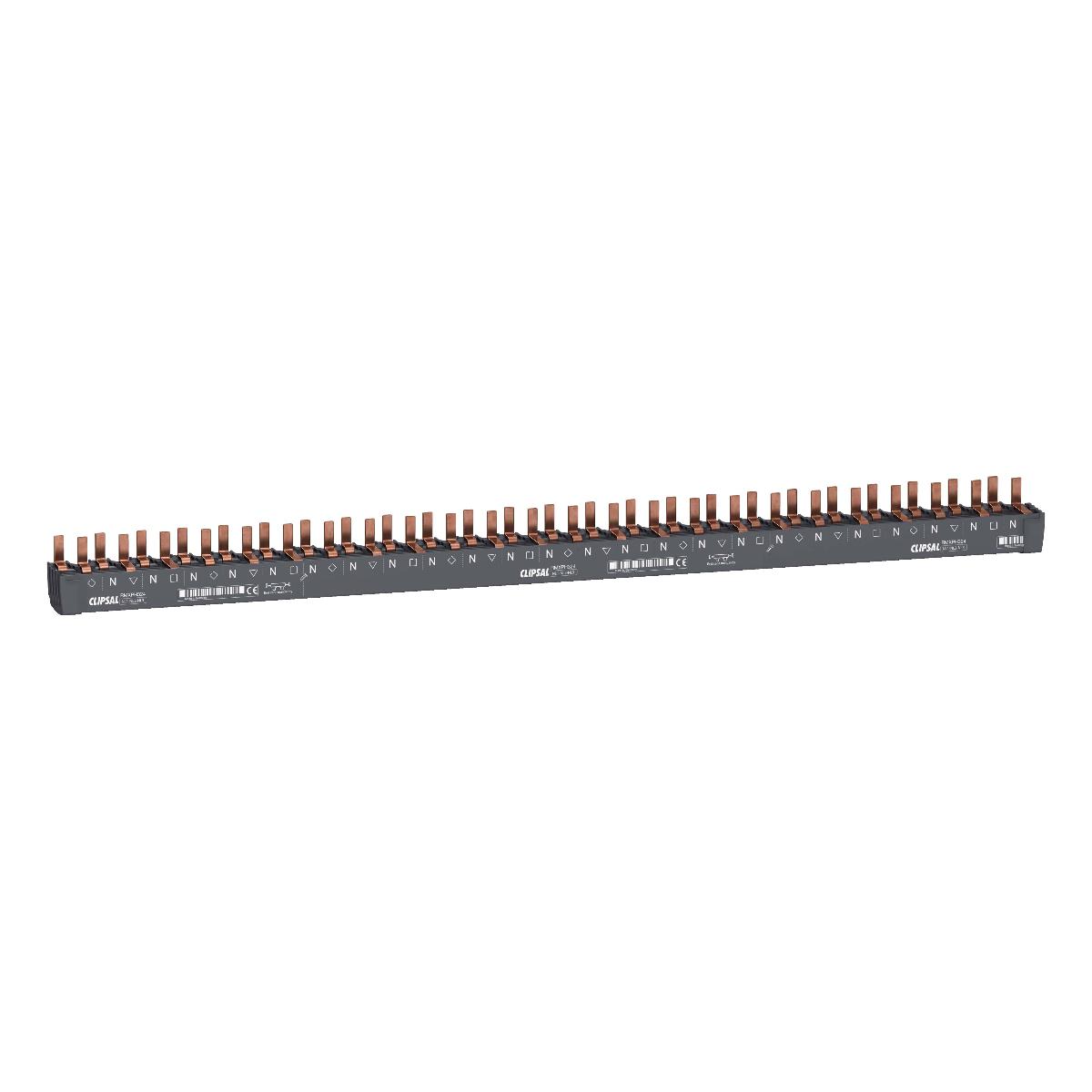 BUSBAR COMB RESI MAX 3P+N 24 MODULE 80A